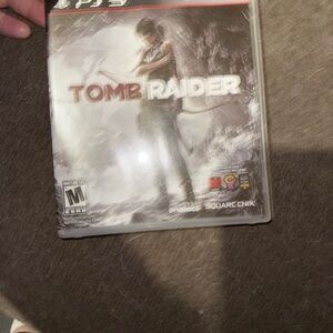 Sony PS3 Tomb Raider Game - Red and White